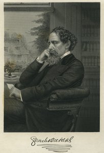 Charles Dickens, Portret van Foto door Watkins